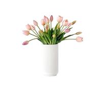 XFZJCHAP Fales de Fleurs extérieures Fleur Artificielle Fausses Plantes en Plastique Tulip Simulation Bouquet FALLE Flower Salle Salle SOIX Roi COFFEP
