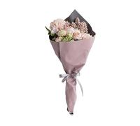 XFZJCHAP Fleurs artificielles Fausses Fleurs Fleurs artificielles artificielles Bouquet de Soie Rose Artificielle Bouquet de Mariage décoration de Salon de la Maison (Couleur: Bleu) (Rouge)