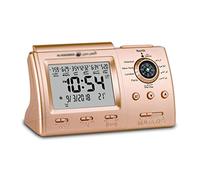 XFZJCHAP Horloge de Table Musulmane avec Alarme pour Toutes Les Villes du Temps pour la prière avec la température de Direction Qiblah et Le Calendrier hijir (D)