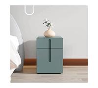 XFZJCHAP Lit de Table de lit de Table de Coffre-Coquette Petite Armoire Ultra-Narrow Chambre à Coucher Armoire de Chevet Flexible Texture Peinture Stand (Blanc 11,8 Pouces)