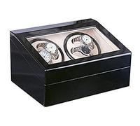 XFZJCHAP Montre la boîte de réinserver Watch Winder for Automatic Watches 4 Display Box Boîte en Bois Mabuchi Motor Watner Winder Box Watchs Watchs Case