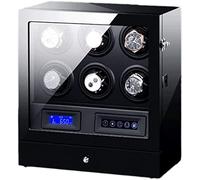 XFZJCHAP Montres de boîte à Enrouler Automatique et Bijoux de Rangement de Bijoux Drawer LCD Contrôle de l'écran Tactile avec rétroéclair Accessoires de Moteur Silencieux,