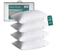 XFZJCHAP Oreillers 4 Pack hôtel qualité côté dormeur Rebond lit Back-Lits Oreiller hypoallergénique et Anti-poussière résistante à Un hôtel rempli d'origine hôtel Pack de 4