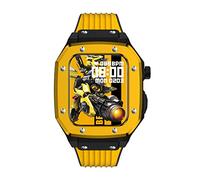 XFZJCHAP Sangle de boîtier de montre en alliage pour Series 8 7 6 5 4 SE 45mm 42 mm 44 mm Modification de trame en métal Business STRAP STRAPE DE MONTRATION DE STYLE CASS