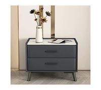 XFZJCHAP Table d'appoint de lit Moderne Table de Chevet en Cuir Artificiel Simple.
