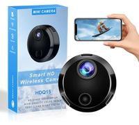 XGATML Caméras cachées - Caméra de surveillance avec détection de mouvement et vision nocturne - WiFi sans fil 1080p - Caméra espion - Mini caméra WiFi pour animal de compagnie/bébé/nounou avec