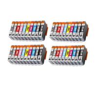 XGdEKA 10 20 30 40 50PCS PFI 300 PFI300 Carrie DE Couleur COULET(PFI-300-30pcs 4set)