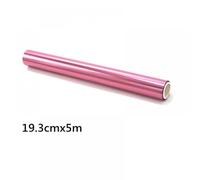 XGdEKA 19. Toner de 3 cm x 5m Fil réactif Compatible avec imprimante Laser et laminateur Compatible Holographic Therpor Paper Doy Fil Tool 2022(Pink)