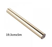 XGdEKA 19. Toner de 3 cm x 5m Fil réactif Compatible avec imprimante Laser et laminateur Compatible Holographic Therpor Paper Doy Fil Tool 2022(Light Gold)