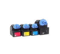 XGdEKA 1set NPG35 GPR23 C-EXV21 CARTRIDE du Toner Compatible avec IR C2550 IR C2880 IR C3080 IR C3380 IR C3480 IR C3580 Série