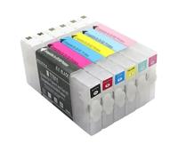 XGdEKA 200 ML 6Colors 1set Cartouches de Recharge vides T7811 T7812 T7813 T7816 Compatible avec l'imprimante Frontier-S DX100 DX-100 et des modèles similaires
