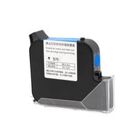 XGdEKA 25 Cartouche d'encre 4 mm Compatible avec imprimante Portable Eco Solvent Invisible Ink 600DPI Portable Expire Date Compatible avec Les imprimantes Standard(25.4mm Green)