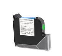 XGdEKA 25 Cartouche d'encre 4 mm Compatible avec imprimante Portable Eco Solvent Invisible Ink 600DPI Portable Expire Date Compatible avec Les imprimantes Standard(25.4mm White)