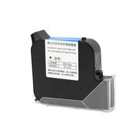 XGdEKA 25 Cartouche d'encre 4 mm Compatible avec imprimante Portable Eco Solvent Invisible Ink 600DPI Portable Expire Date Compatible avec Les imprimantes Standard(25.4mm Red)