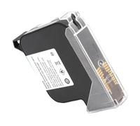 XGdEKA 25 Cartouche d'encre 4 mm Compatible avec imprimante Portable Eco Solvent Invisible Ink 600DPI Portable Expire Date Compatible avec Les imprimantes Standard(25.4mm Black)