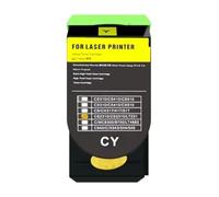 XGdEKA 2k 1. Cartouche de Toner 4K Compatible avec CS421 CS421DN CS521 CS521DN CS622 CS622DE CX421 CX421ADN CX522(Y 78C30Y0 1.4K AP)