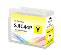 XGdEKA Cartouche à Encre Compatible T52Q1 T52Q2 T52Q3 T52Q4 SJIC44P Compatible avec CW-C4030 C4030 Color Label Imprimante Remplacement Compatible avec SJIC44P(Yellow)