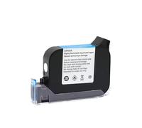 XGdEKA Cartouche à Encre Eco Solvent Compatible JS12M Cartouche d'encre 12,7 mm Adhésion de séchage Rapide Compatible avec imprimantes à Jet d'encre sans crypte(JS12(M)-White)