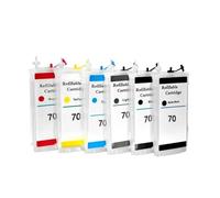 XGdEKA Cartouche à Encre Refipillable de 280 ML Compatible Compatible avec Z2100 Z3100 Z3200 Z5200 Z5400 Disponible en 8pcs 6pcs 12pcs(8Color-Z2100 Z5200)