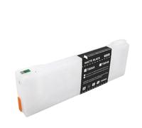 XGdEKA Cartouche à Encre Vide de 700 ML Rechargeable T8041 T8042 T8043 T8044 T8045 T8046 T8047 T8048 T8049 T804A Compatible avec P6000 P7000 P8000 P9000 Série IMPRIMIT(T8048-MBK)