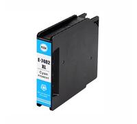 XGdEKA Cartouches à Encre compatibles Compatible avec la Main-d'œuvre Pro WF-8090 WF-8590 T748 T7481 T7482 T7483 T7484 CARTHEUR DE Couleur(1pcs-Cyan)