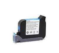 XGdEKA Eco Solvent Encre Cartridge JS12M 12. 7 mm Compatible avec des imprimantes à Jet d'encre Non chiffrées(Blue)