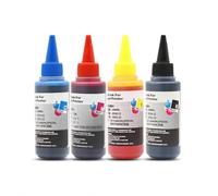 XGdEKA Kit de Recharge à l'encre de Colorant 100 ML Compatible avec MX722 MX922 MG6420 IX6820 MG5420 MG5422 MG5520 MG5522(1BK 1C 1M 1Y - 100ML)