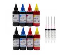 XGdEKA Kit Universel de Recharge d'encre Compatible avec 301 302 304 305 XL Ink et Deskjet 2540 2050 2510 2620 2630 2632 5030 5020 3720 3730 Imprimantes(2BK 2C 2M 2Y)