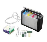 XGdEKA Système d'encre CISS Vide Compatible Compatible avec NX125 NX625 NX420 NX230 T12 T22 TX120 TX129 TX420W(for 125)