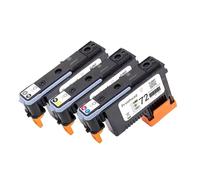 XGdEKA Tête d'impression Compatible Compatible avec 72 Printhead C9380A C9383A C9384A Compatible avec DesignJet T610 T620 T770 T790 T795 T1100PS T1100MFP IMPRIMERS(1Set (3Color))