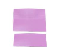 Xgdsnly 100 Pièces Gaine Thermorétractable Tube Rétractable Manchon Isolant Enveloppe de Batterie En PVC Isolant Approprié pour Bricolage et Protection de Câb, Rose