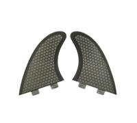Xgdsnly 2 Pièces Aileron Surf Léger Dérive avec Fixation Double Onglet Robuste pour Surfeurs