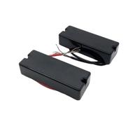 Xgdsnly 2 Pièces Micro Basse Silencie Micro Humbucker Mat Humbucker pour Bassistes, 4 Cordes