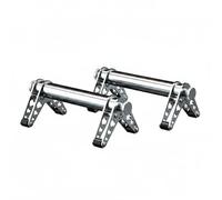 Xgdsnly 2 Poignées Support de Pompes Démontable Portable Barres de Pompes Portables Adapté à Différents Sols pour Débutants, Version Standard