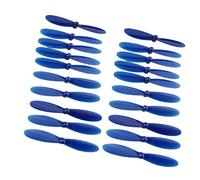 Xgdsnly 20 Hélices pour Quadricoptères, Hélices pour Mini-Drones, Pièces Détachées pour Hélicoptères Radiocommandés, Réparation de Modèles Réduits d'avion, Bleu