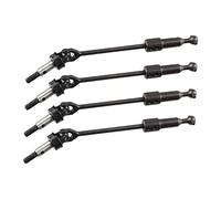 Xgdsnly 4 Pièces Cardan Arbre de Transmission RC Métal Aluminium Arbre Central Transmission Accessoires Amélioration Convient pour Voiture Monstre