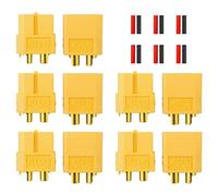 Xgdsnly 4 Pièces Faisceau de Fils JR 80mm Connecteurs Y Câble de Prolongation 3 Broches Adaptateur de pour Bricolage RC Électronique Montages