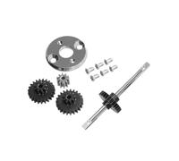 Xgdsnly 5 Pièces Engrenage Boîte de Voiture Rc Support Moteur Métal Engrenage D'Entraînement Axe Robuste Pièce Détachée Remplacement Adapté pour Modé, ARGENT