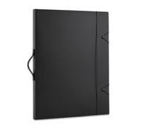 Xgdsnly Album Stockage Puzzles Assemblé Couverture Protection Pages Internes Rangement Conçu pour Puzzles 1000 Pièces Mesurant 520 sur 720 Millimètres Adapté, Noir, 12 Pages