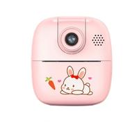 Xgdsnly Appareil Photo avec Thermique, Rose | Résolution 24 Mégapixels, Écran écran à cristaux 2 Pouces, Appareil Photo Numérique Instantané, pour déplac