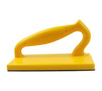 Xgdsnly Bloc de Poussée pour Menuiserie Bloc pour Table de Scie Bloc à Prise Ergonomique Bloc à Surface Antidérapante Base Caoutchouc Convient Au Bricolage at, Jaune