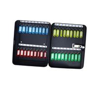 Xgdsnly Boîte à Clés avec Code, Armoire à Clés, Organiseur, Gestion Des Clés avec Serrure à Combinaison, Universelle Professionnelle, 36 Cartes-clés