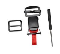 Xgdsnly Boucle de Casque Sangle Ajustable Adaptateur Kit Installation Express Équipement Sécurisé Accessoire PP pour Sport Cyclisme Usager, Noir