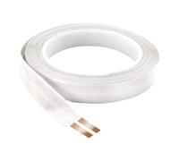 Xgdsnly Câble électrique LED 22AWG, Facile à Utiliser, Conception Plate et étroite, 2 Conducteurs, pour Bandes LED de Haut-parleurs, Fl20505 5 Mètres