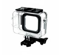 Xgdsnly Caisson Étanche Compatible Boîtier sous-Marin Boîte de de Plongée Lentille Claire sans Distorsion Sécurité à 40m Montage Facile sur Perche et Torse