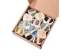 Xgdsnly Coffret de Collection de Pierres Précieuses de Roche, Idéal pour L'exploration Géologique, Les Leçons de Sciences et Les Cadeaux D'anniversair, Style b