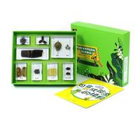 Xgdsnly Collection Spécimens en Résine Pédagogique Matériel Éducatif Transparent Jouet pour Enseignants, Enfants, Array, Plantes Qui Peuvent Devenir De L Énergie