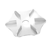 Xgdsnly Disque de Broyage Accessoire Épilation Poils Animaux Angle pour Porc Vache Mouton en Acier Inoxydable Adapté à Viande Boucherie, Un