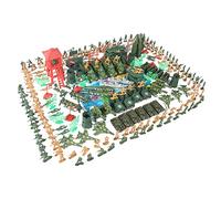 Xgdsnly Ensemble de Jeu Militaire Mini Action Cool avec Véhicules Blindés de