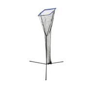 Xgdsnly Filet d'Entraînement au Volley avec Cible Filet d'apprentissage Support Autoportant Solide Cible Quadrangulaire Hauteur Réglable 204 à 330 Cm Tête, Bleu